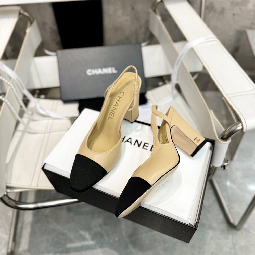 Ch**el SLINGBACKS(HIGH-END GRADE)