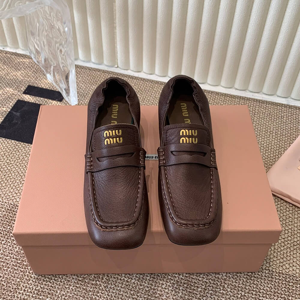 M1um1u WOMEN LOAFER