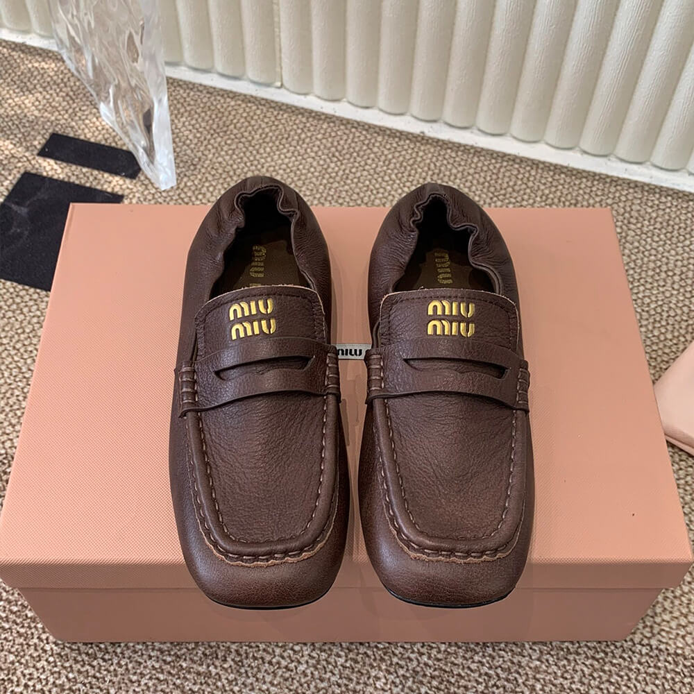 M1um1u WOMEN LOAFER