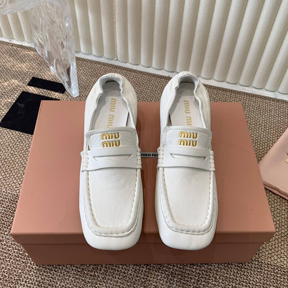M1um1u WOMEN LOAFER