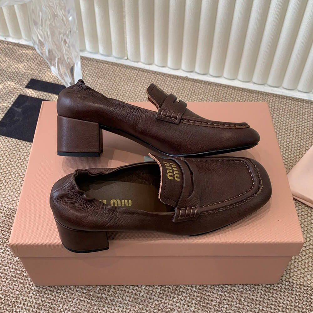 M1um1u WOMEN LOAFER