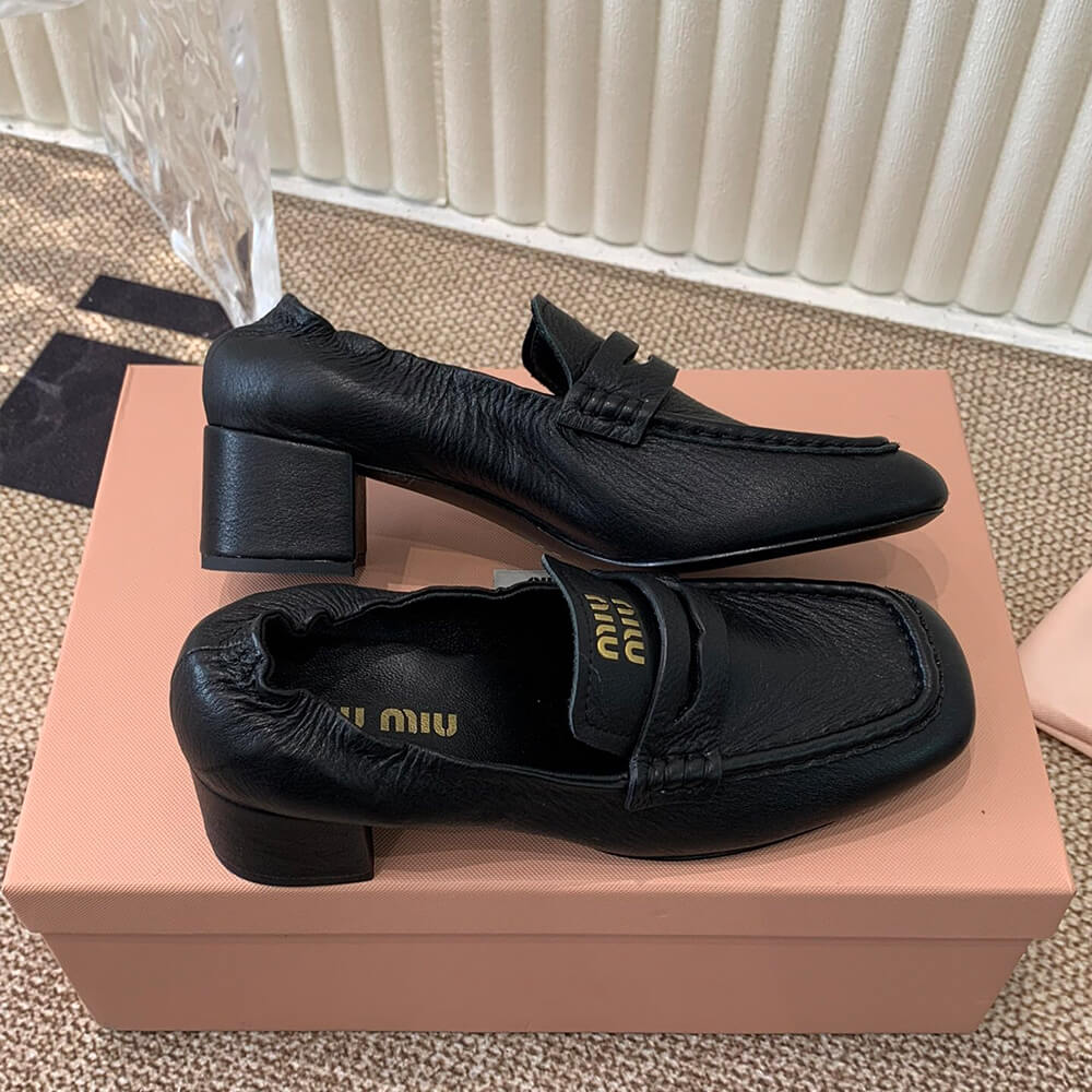 M1um1u WOMEN LOAFER