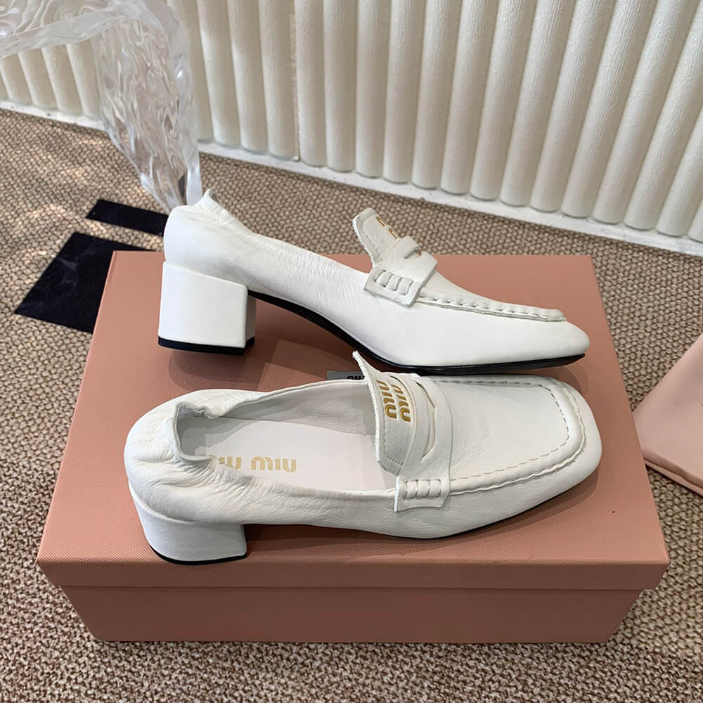 M1um1u WOMEN LOAFER