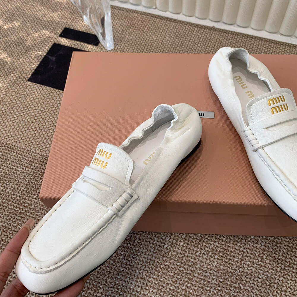 M1um1u WOMEN LOAFER
