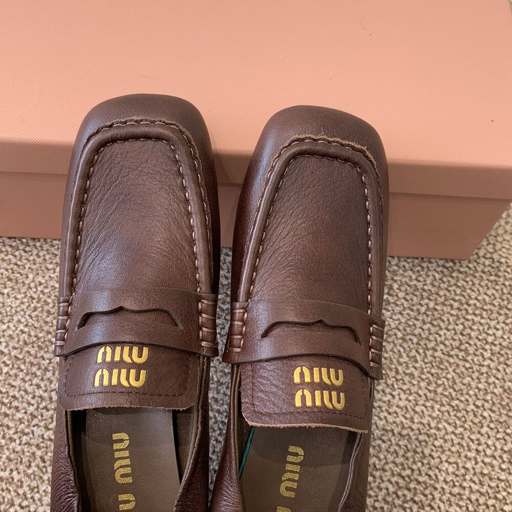 M1um1u WOMEN LOAFER