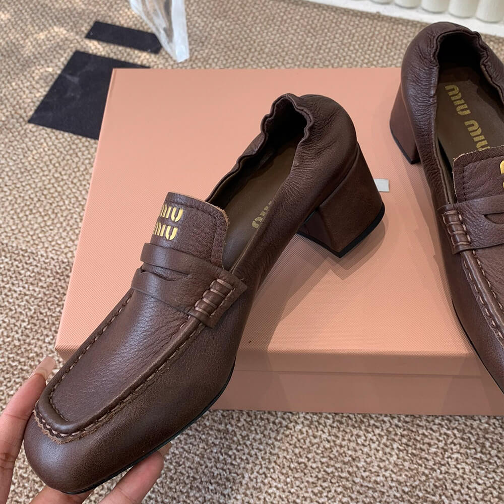M1um1u WOMEN LOAFER
