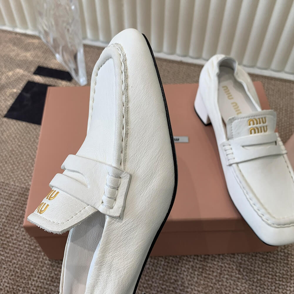 M1um1u WOMEN LOAFER