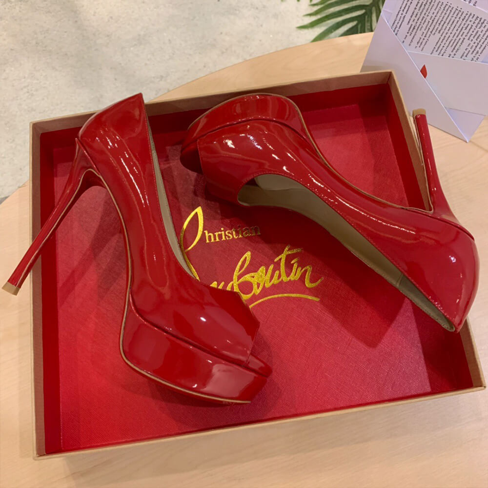Chr1st1an Louboutin New Very Prive(120 mm Platform pumps)