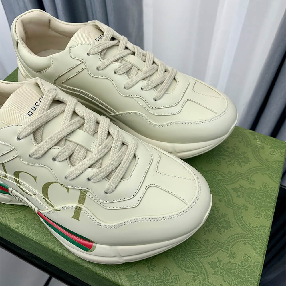Rhyton sneaker with Gvc*1 logo