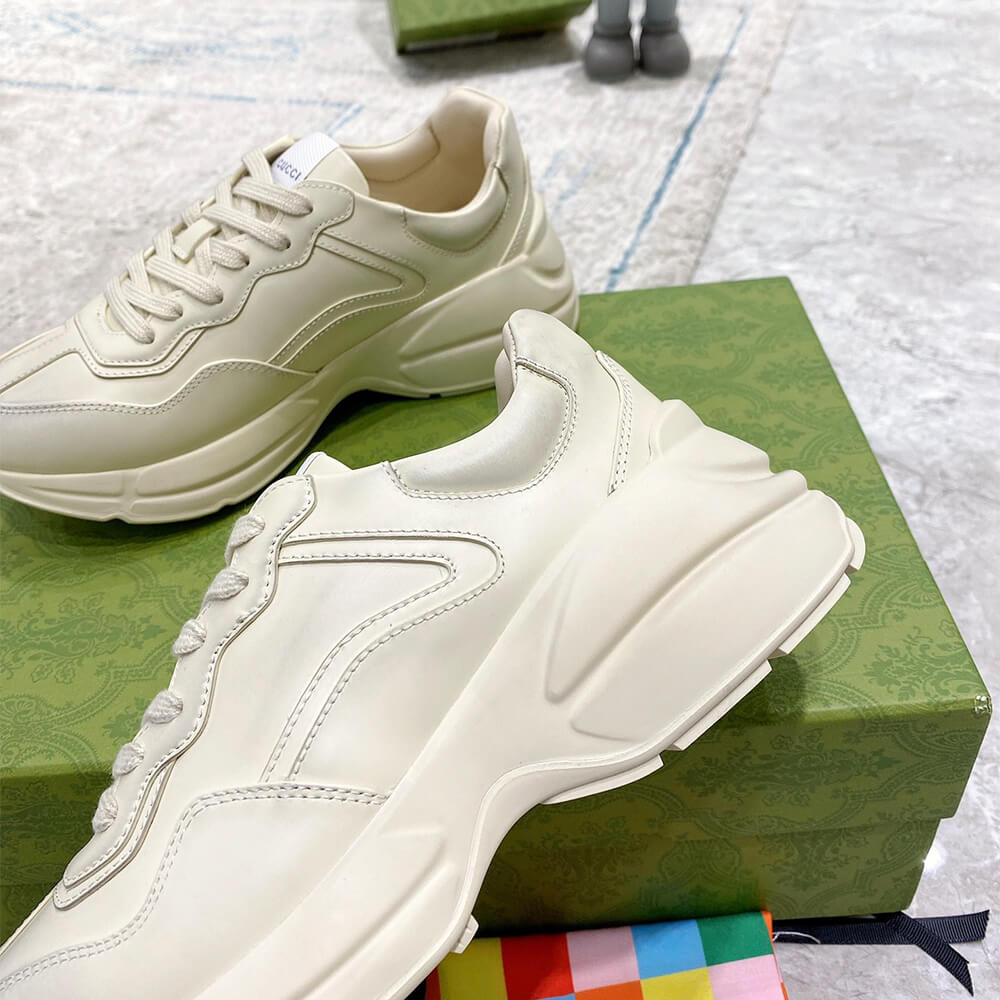 Gvc*1 Rhyton Leather Sneakers