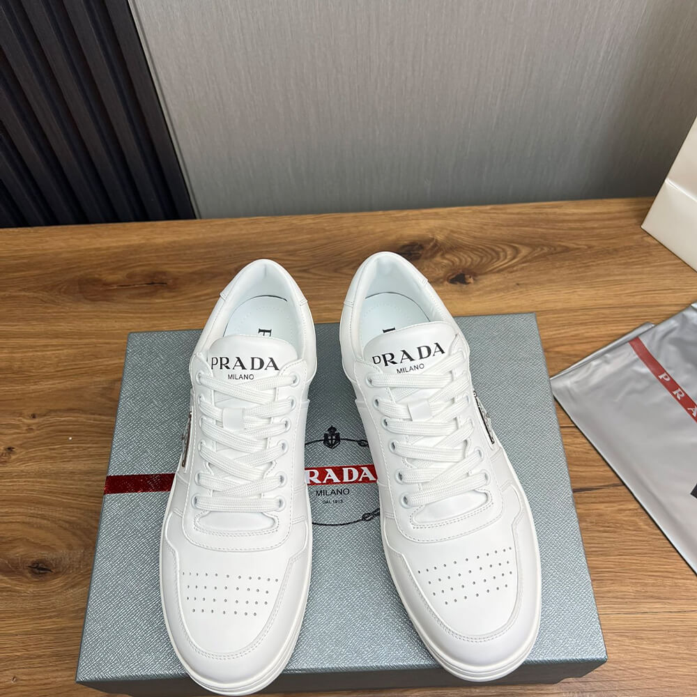Pra*a Downtown nappa leather sneakers