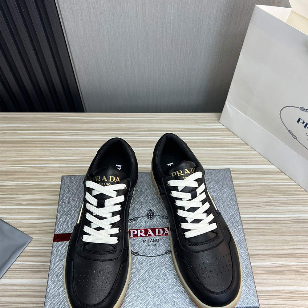Pra*a Downtown nappa leather sneakers