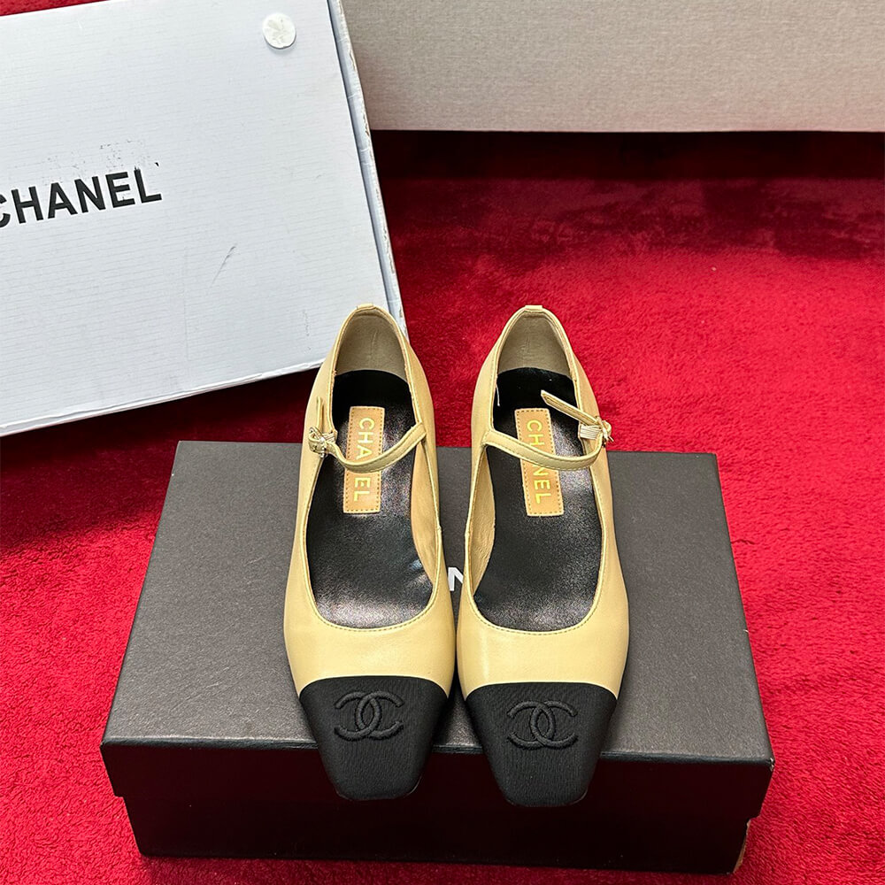 Ch**el Mary Janes Heel