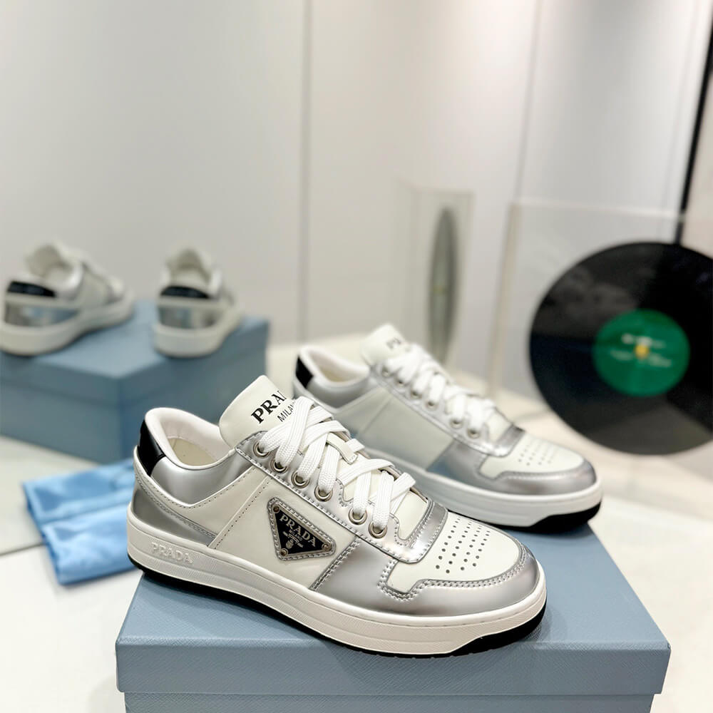Pra*a Downtown nappa leather sneakers