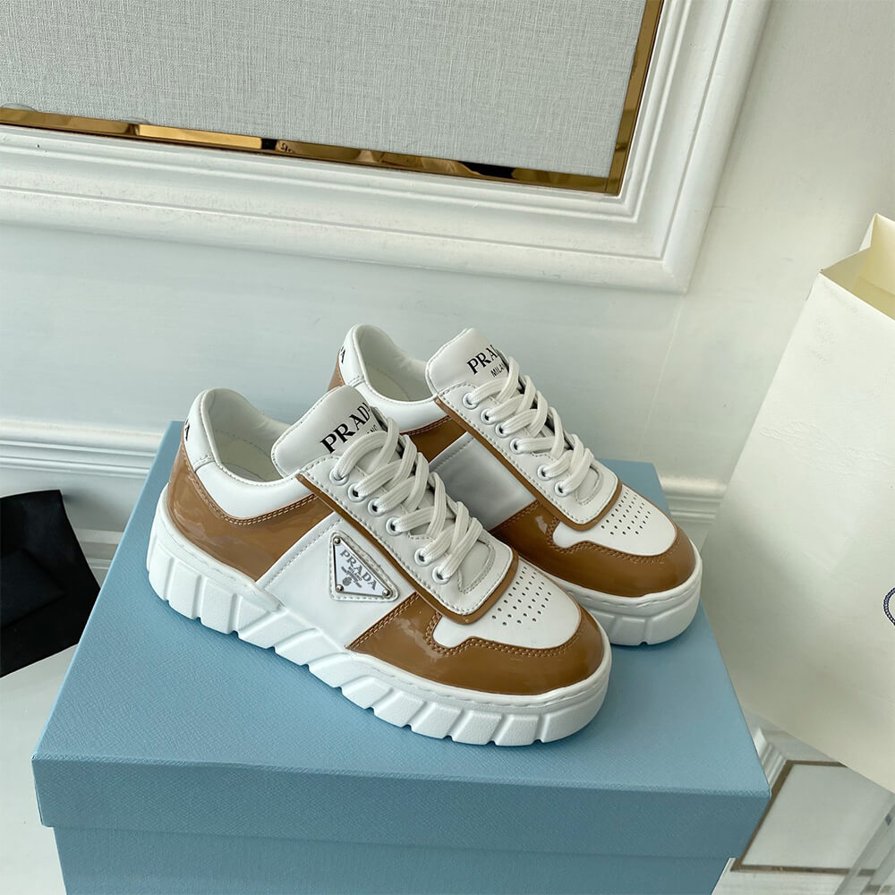 Pra*a Leather Sneakers