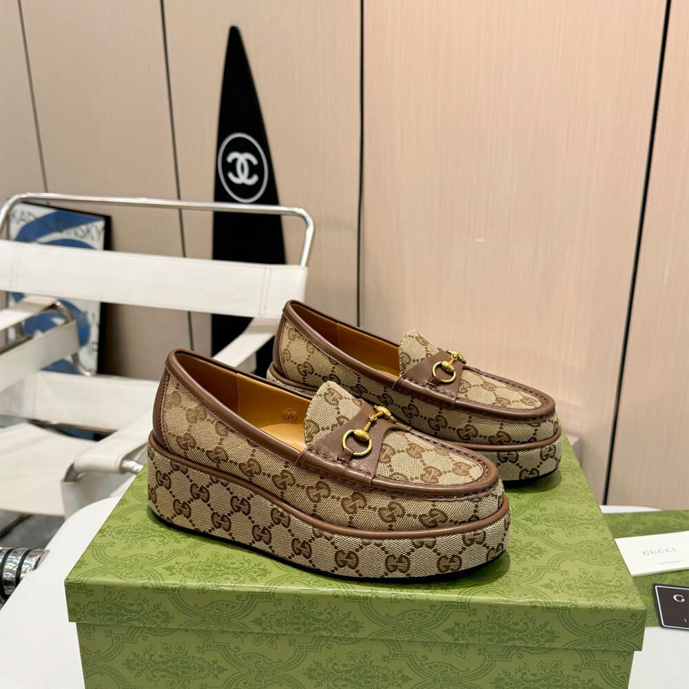 Gvc*1 Women’s Horsebit wedge loafer