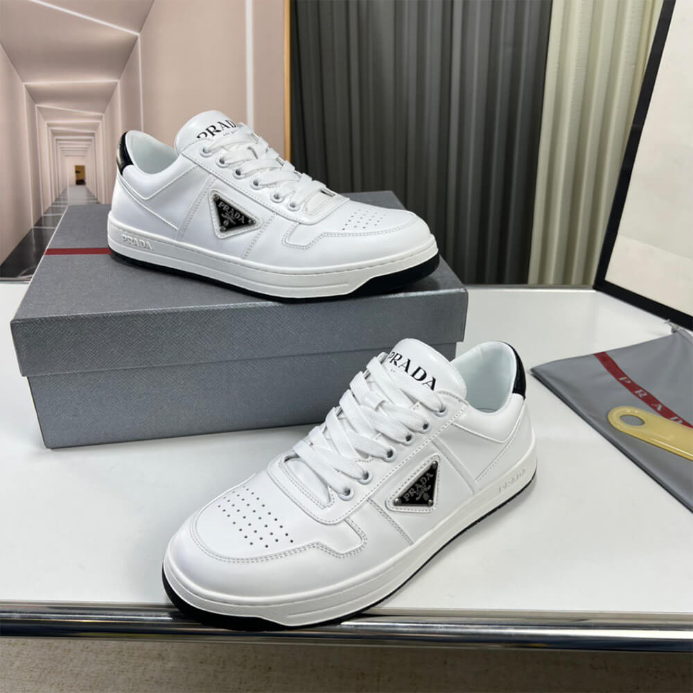 Pra*a Downtown nappa leather sneakers