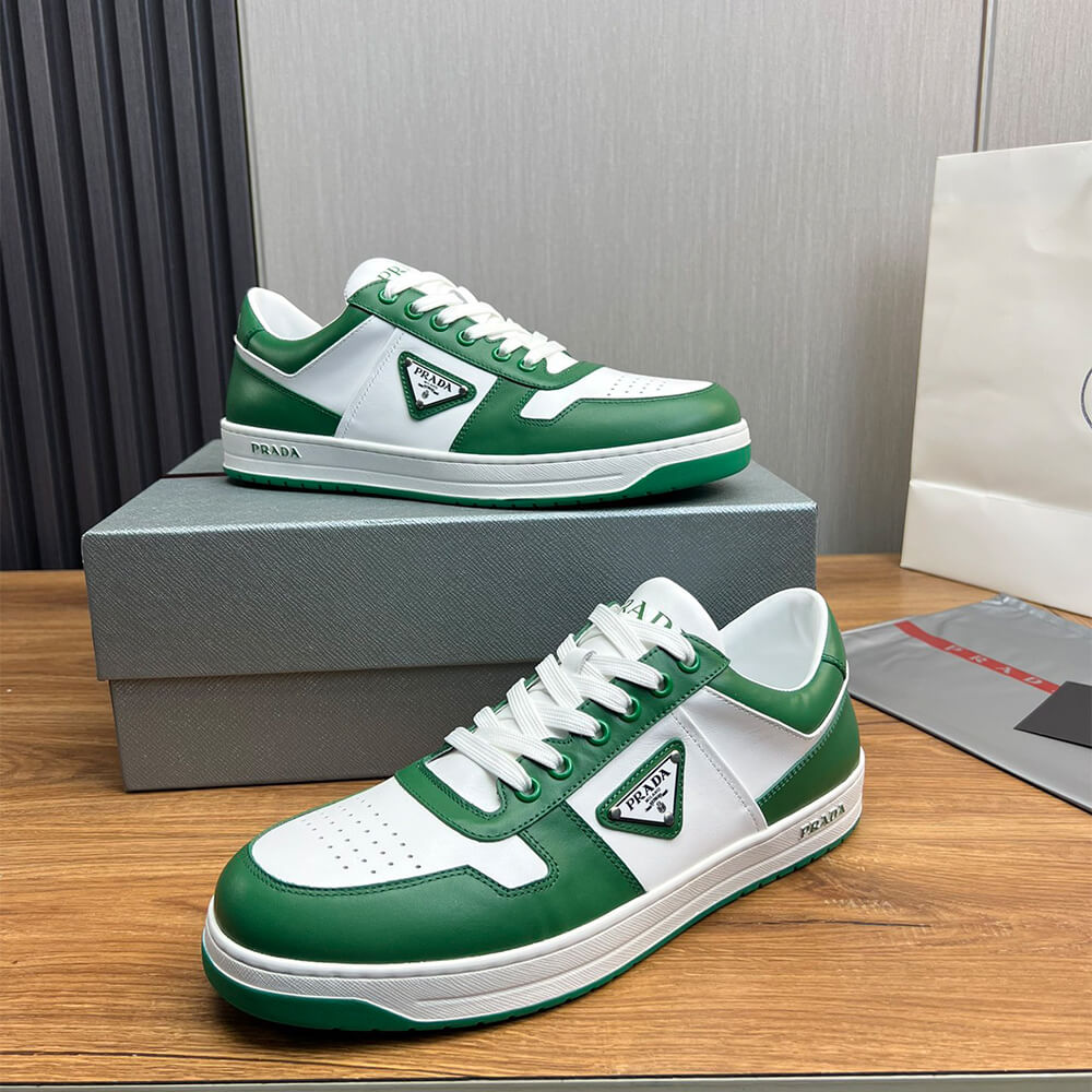 Pra*a Downtown nappa leather sneakers