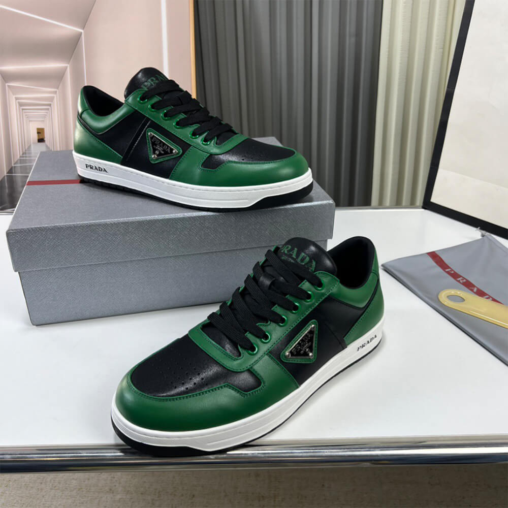 Pra*a Downtown nappa leather sneakers