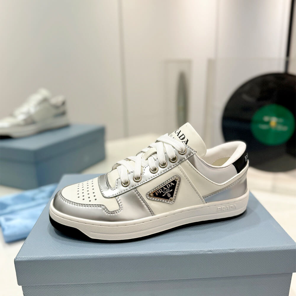 Pra*a Downtown nappa leather sneakers