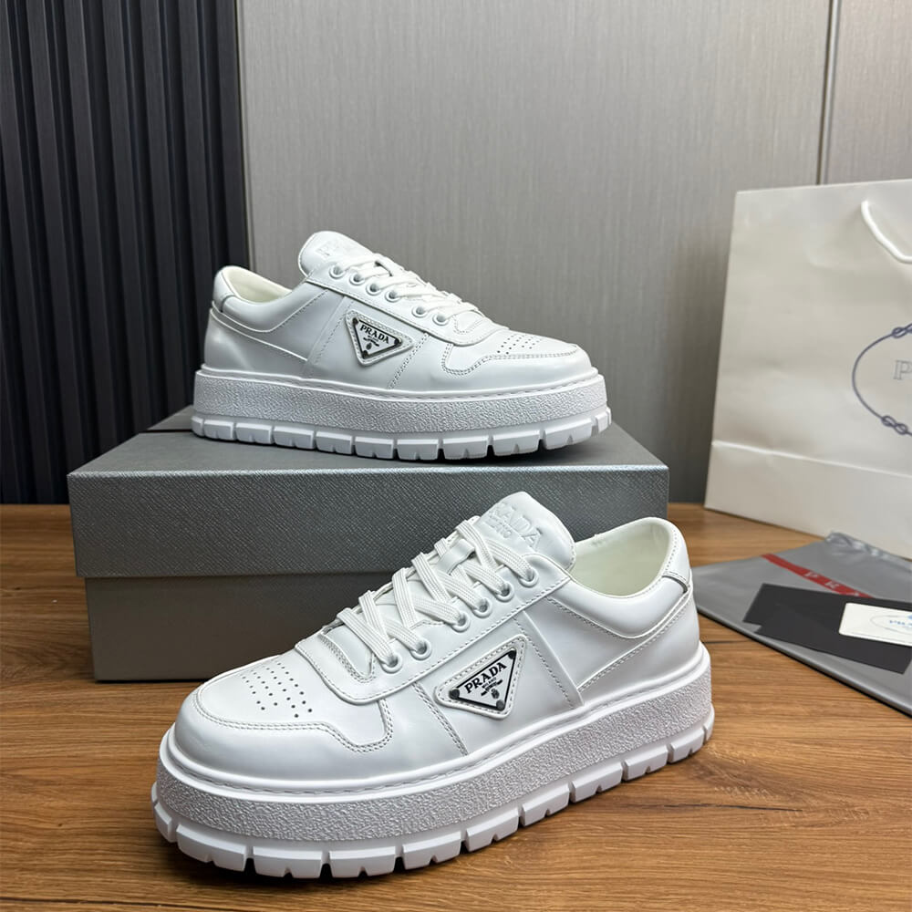Pra*a Leather Sneakers