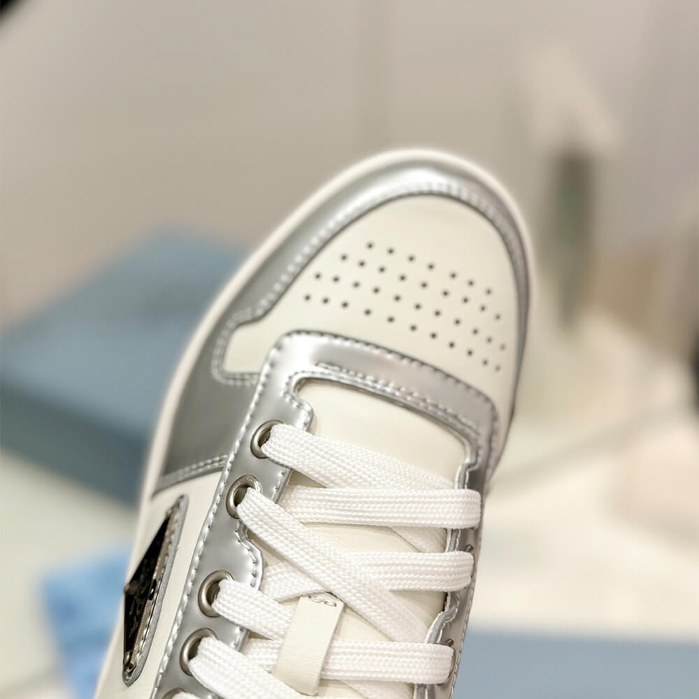 Pra*a Downtown nappa leather sneakers