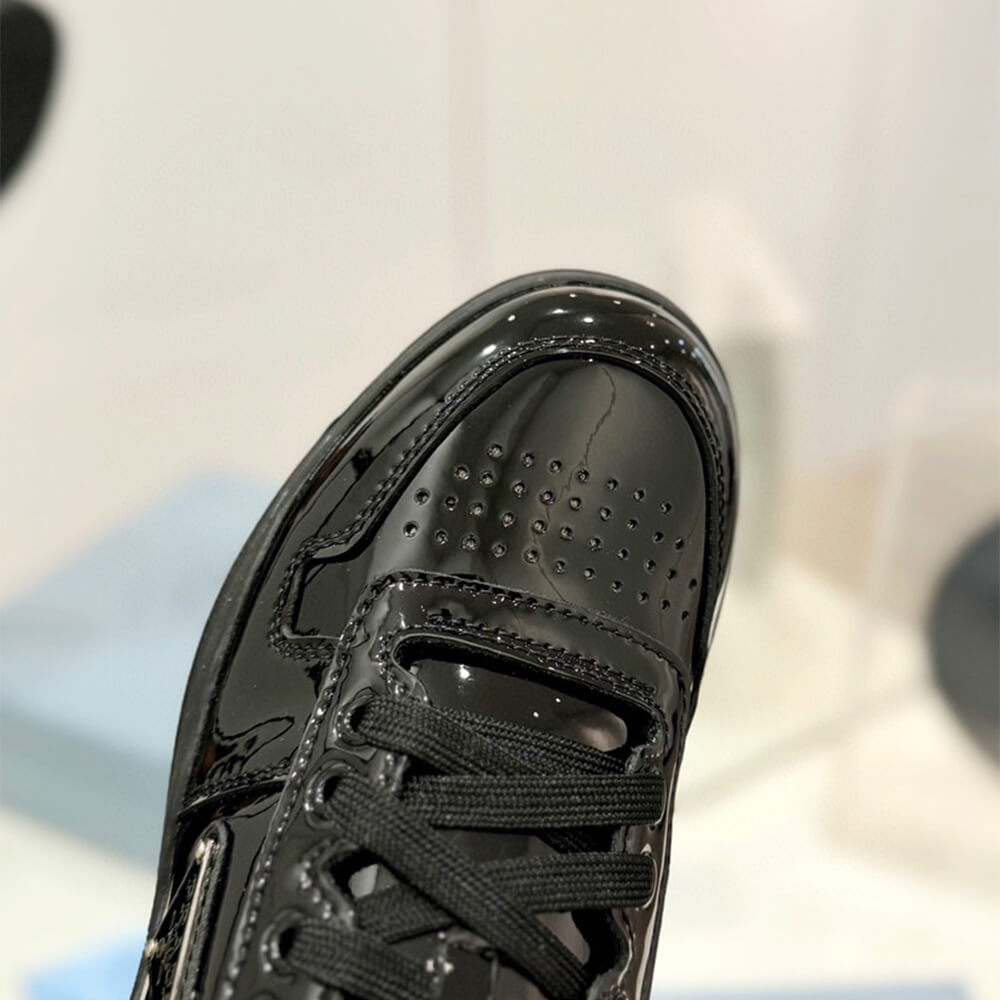 Pra*a Downtown nappa leather sneakers