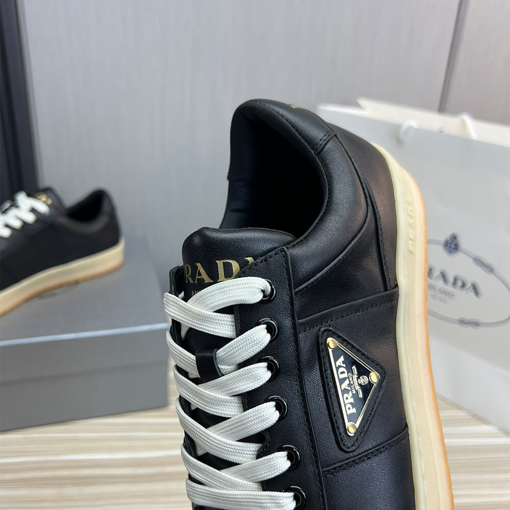 Pra*a Downtown nappa leather sneakers
