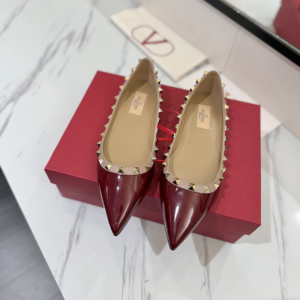 Va1e*ntin0 ROCKSTUD BALLET FLAT