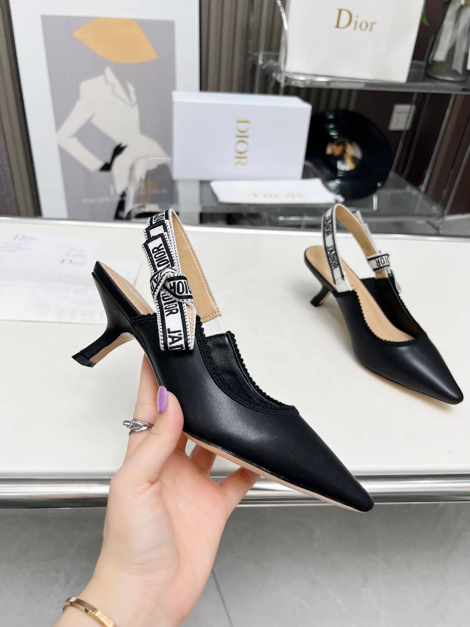 J’AD10r Slingback Pump