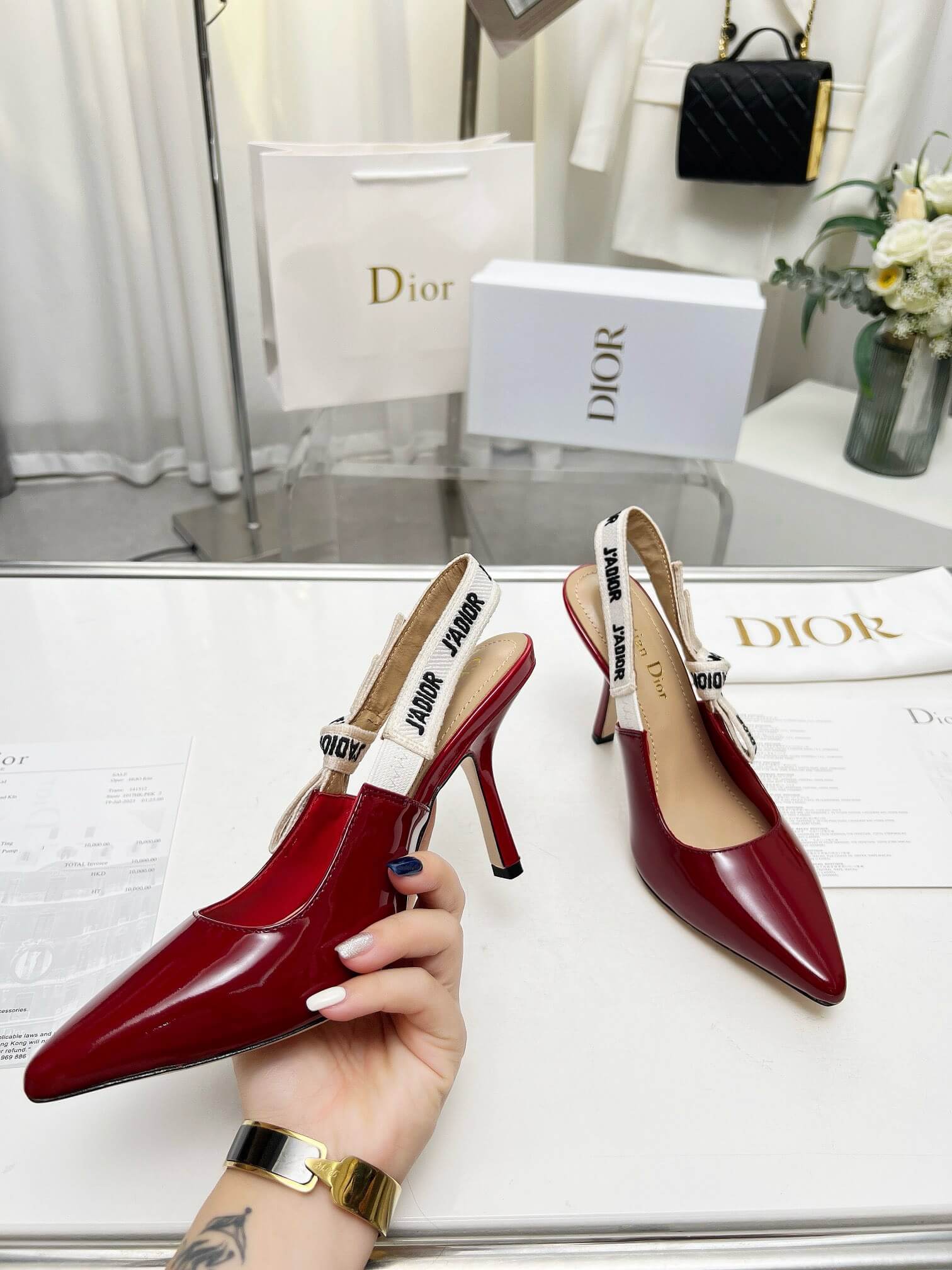 J’AD10r Slingback Pump
