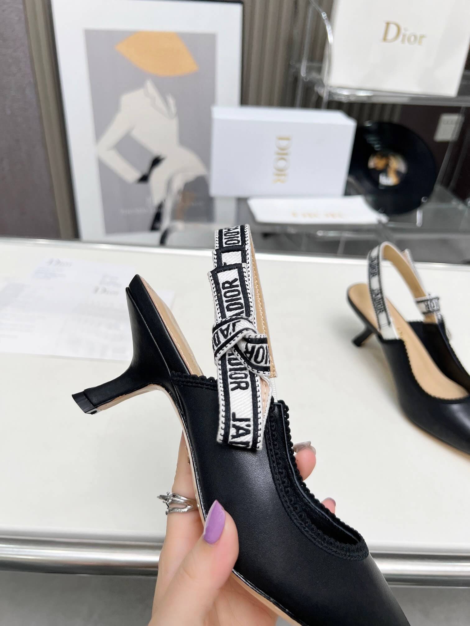 J’AD10r Slingback Pump