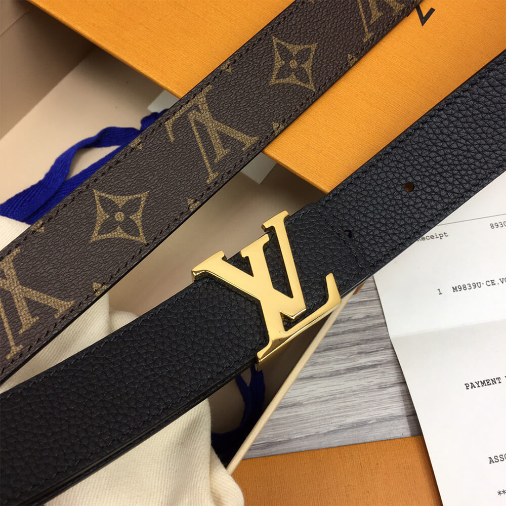 LV Initiales 30mm Reversible Belt