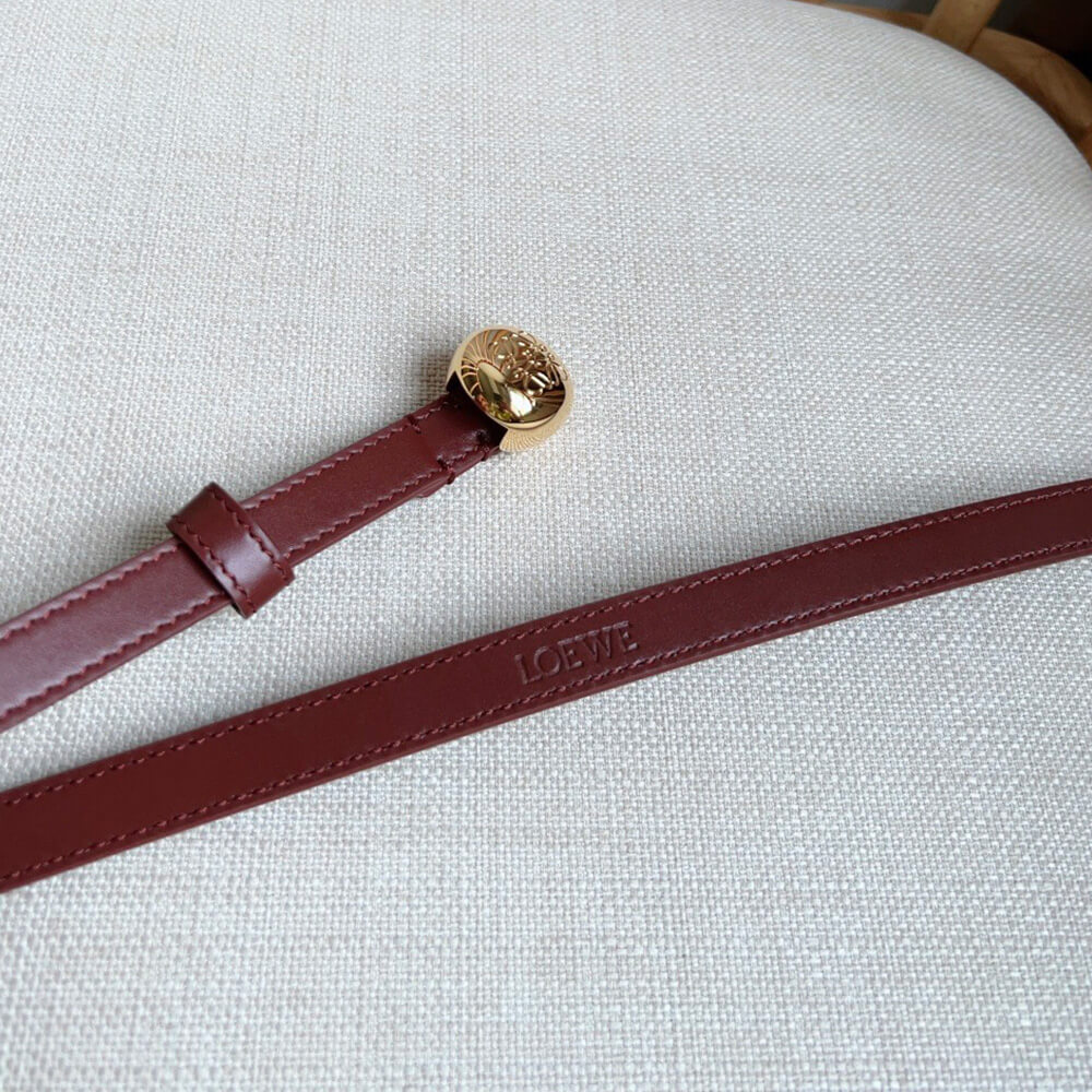 L0ew* belt in smooth calfskin 15mm