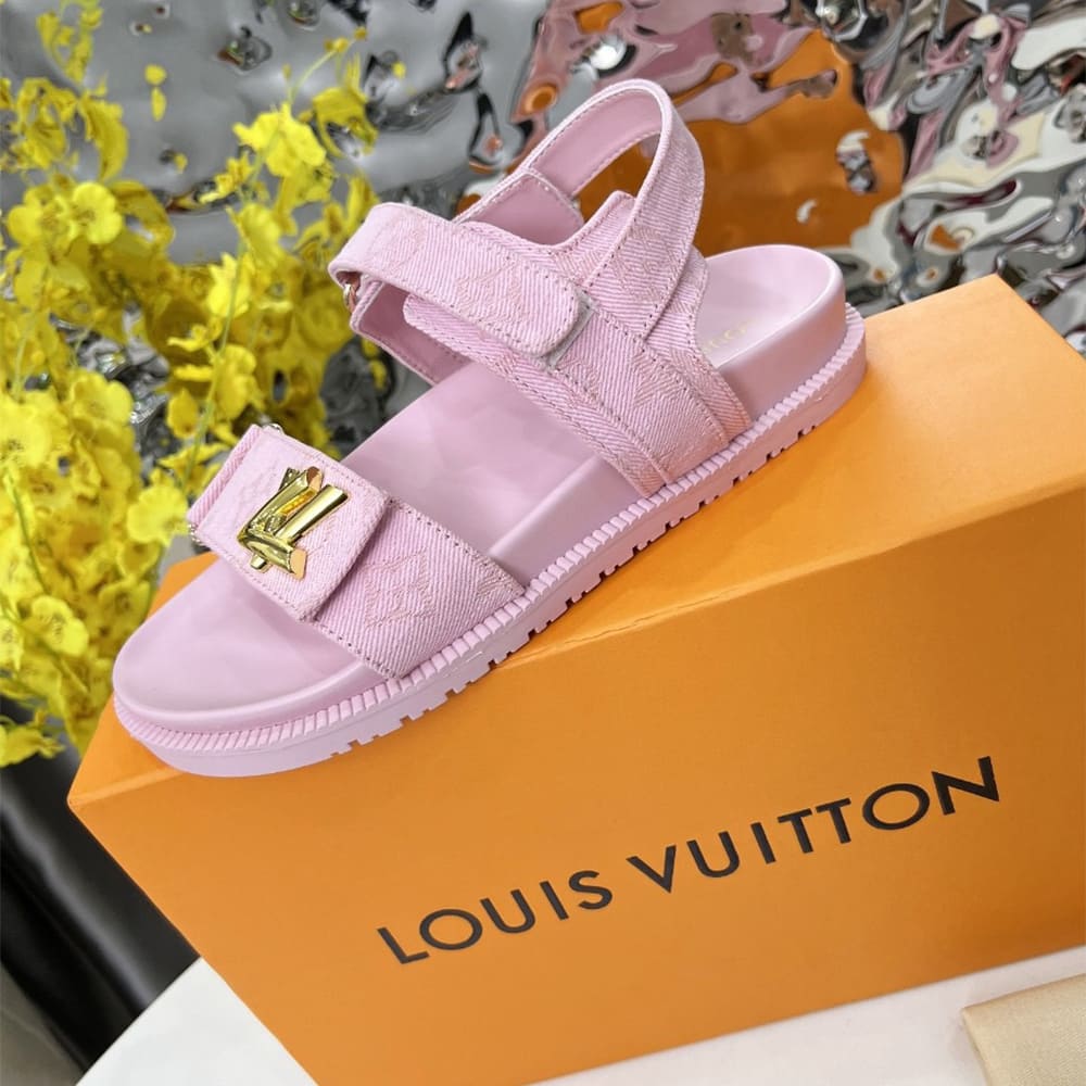 LV Sunset Flat Comfort Sandal