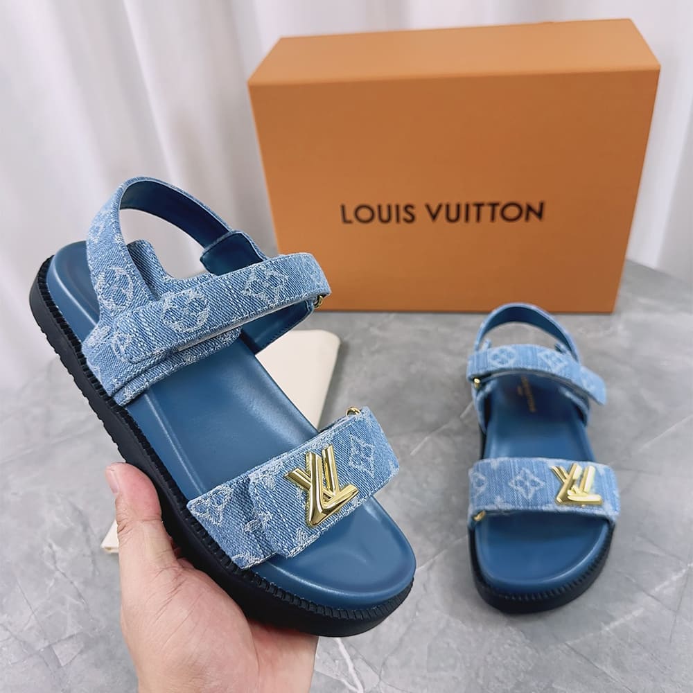 LV Sunset Flat Comfort Sandal