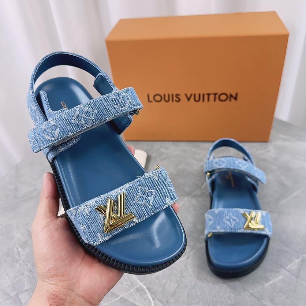 LV Sunset Flat Comfort Sandal