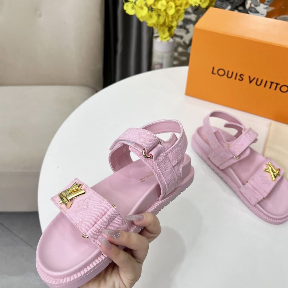 LV Sunset Flat Comfort Sandal