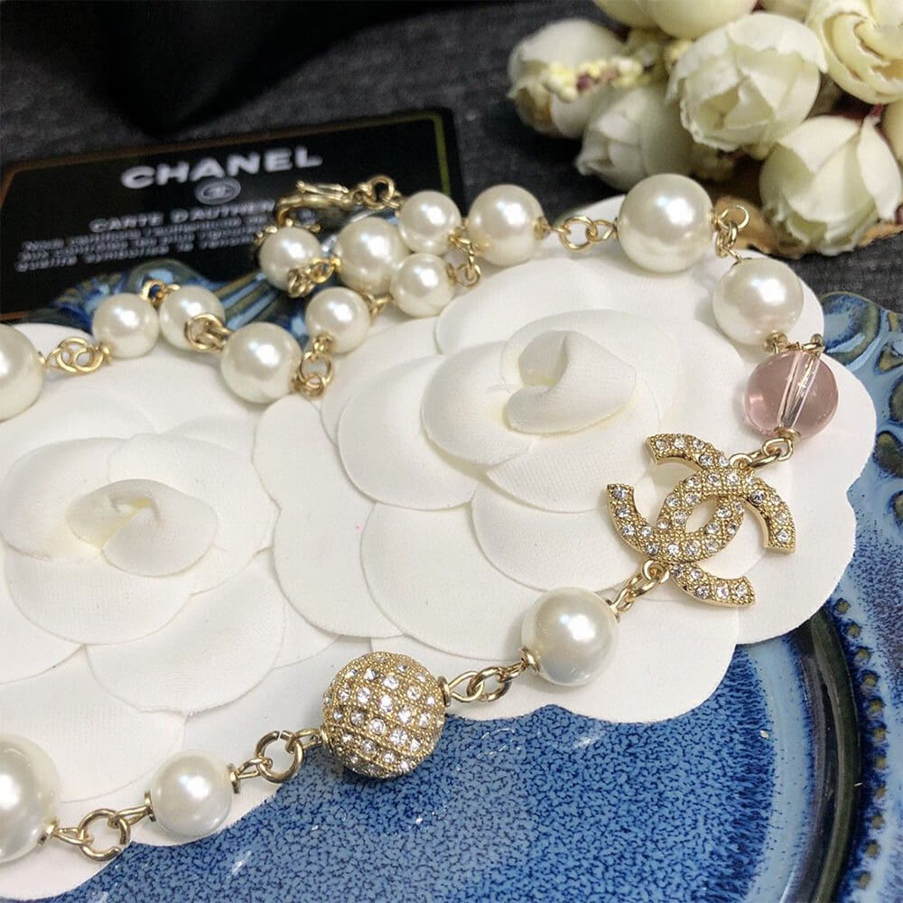 Ch**el Pearl Necklace