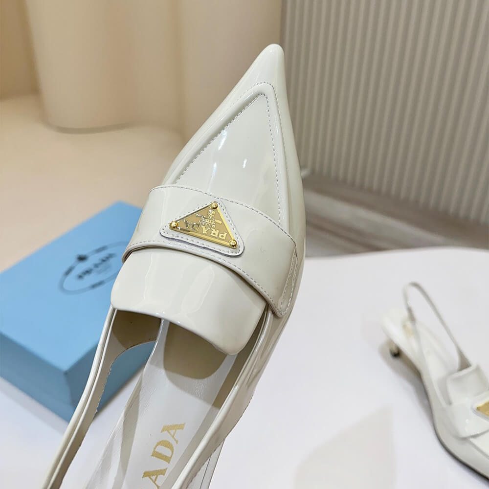 Pra*a slingback pumps