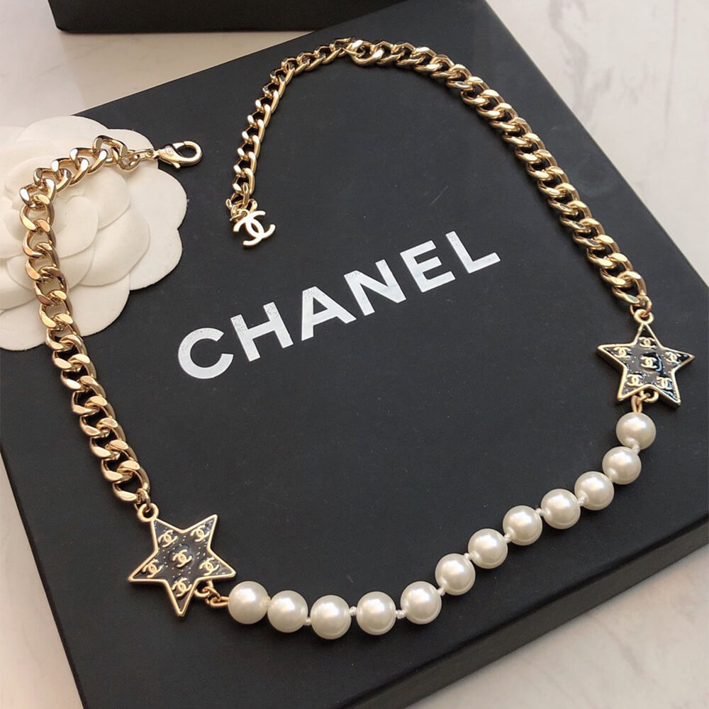 Ch**el Pearl Necklace