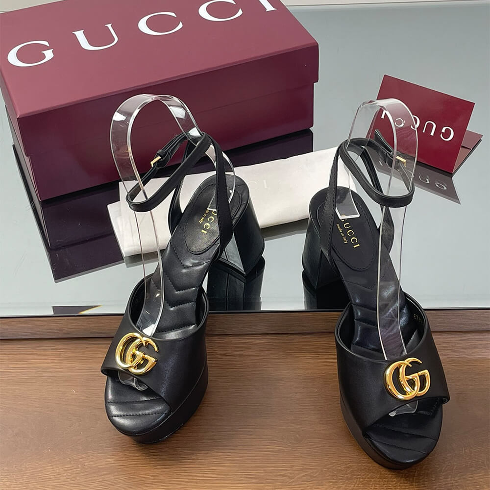 Gvc*1 Women’s platform sandal with Double G