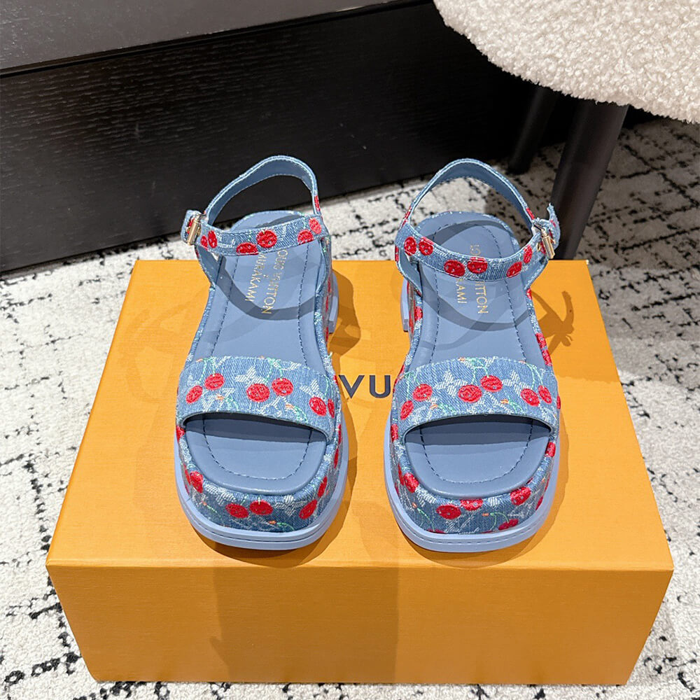 LV x TM Maya Platform Sandal