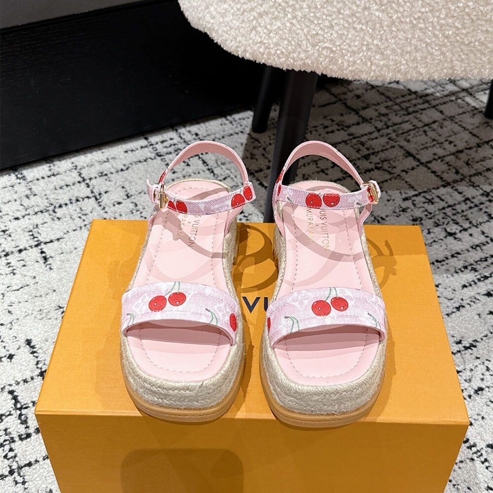 LV x TM Maya Platform Sandal