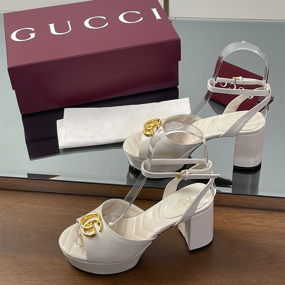 Gvc*1 Women’s platform sandal with Double G