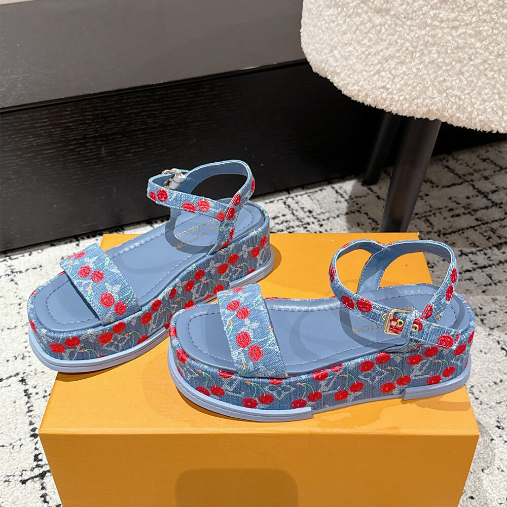 LV x TM Maya Platform Sandal