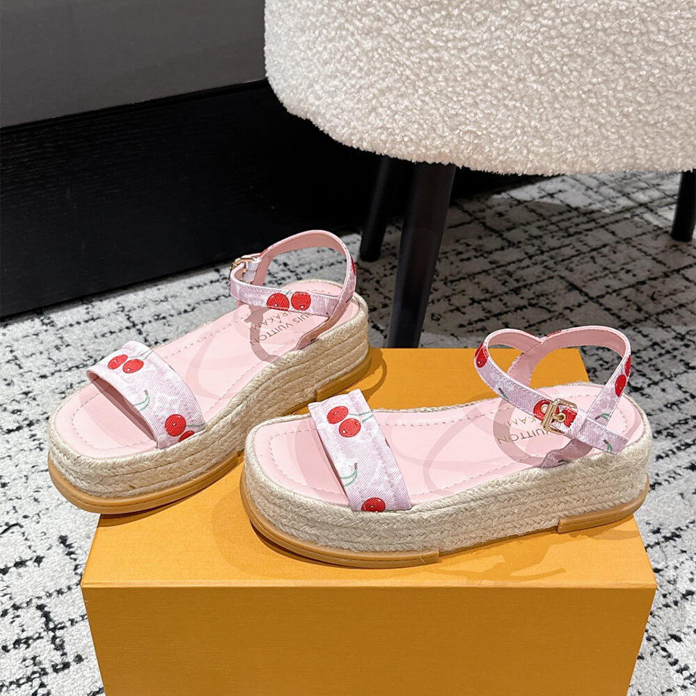 LV x TM Maya Platform Sandal