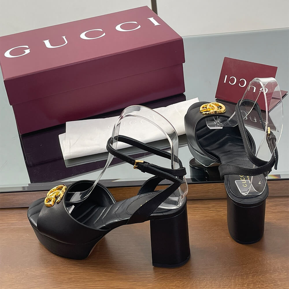 Gvc*1 Women’s platform sandal with Double G