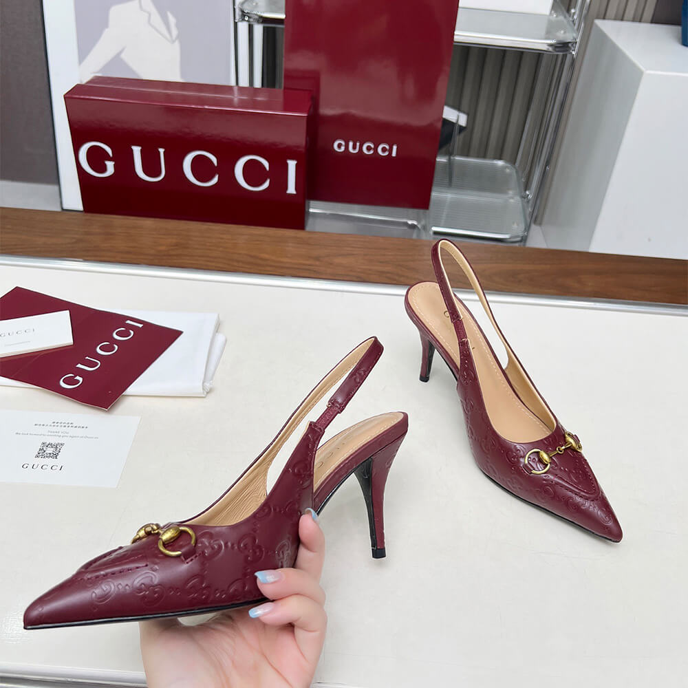 Gvc*1 Women’s slingback pump with Horsebit