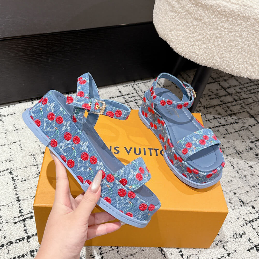 LV x TM Maya Platform Sandal